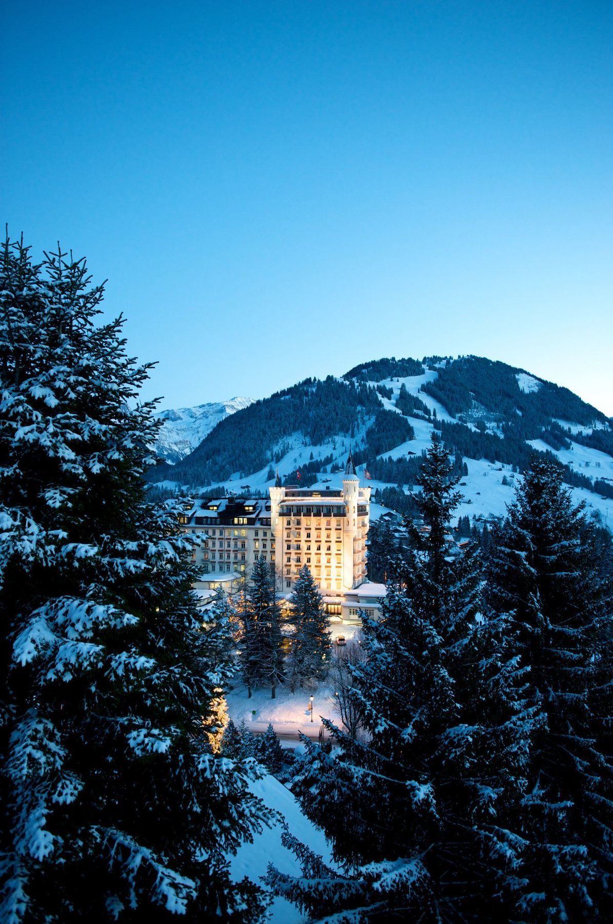 Gstaad Palace Exterior foto