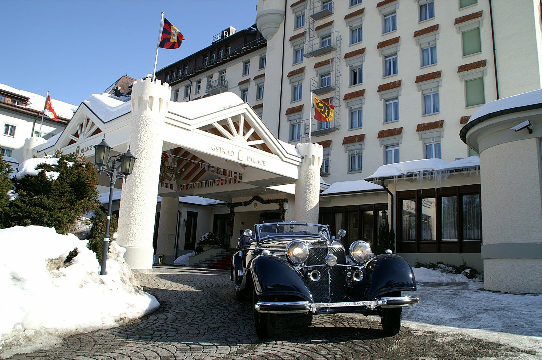 Gstaad Palace Exterior foto
